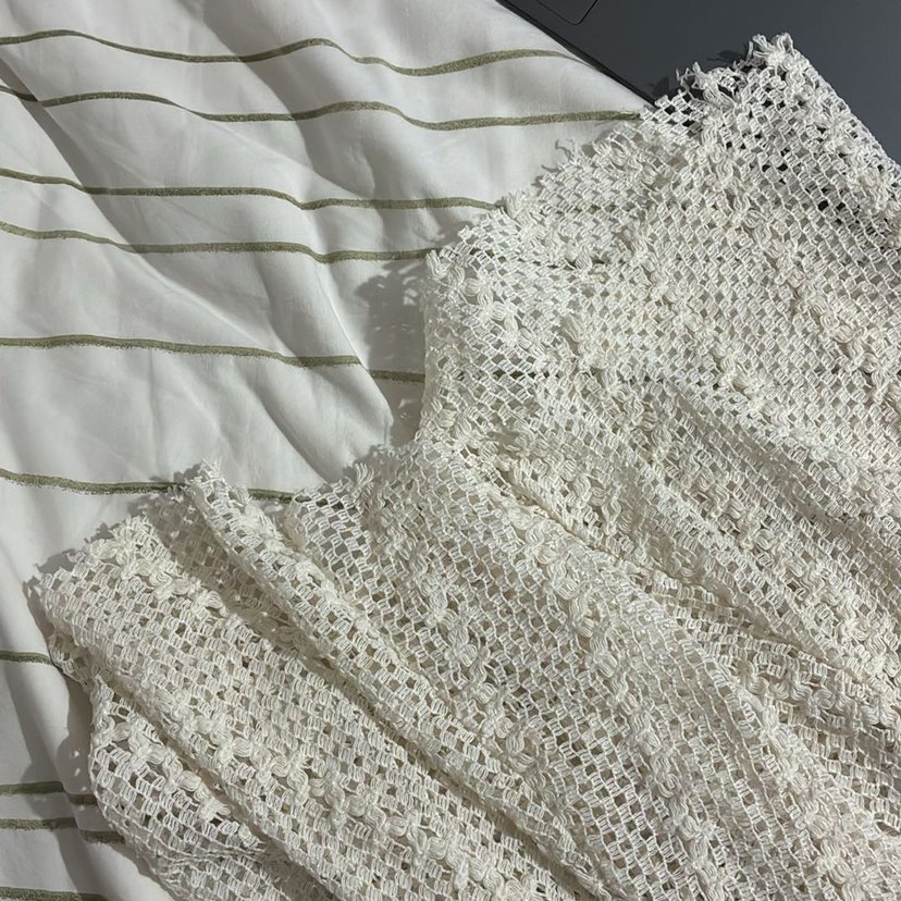 Dantel Detaylı Bohem Midi Etek - Görsel 2