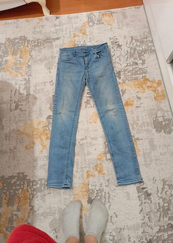 Diğer açık mavi Kadın Denim Dar Kesim Pantolon