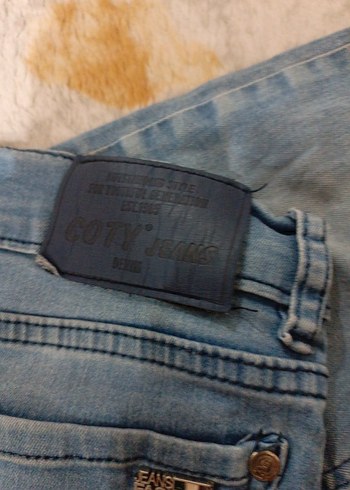 s Beden gri Renk açık mavi Kadın Denim Dar Kesim Pantolon