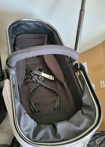 Kraft Minimalist siyahGri Bebek Arabası - Görsel 6