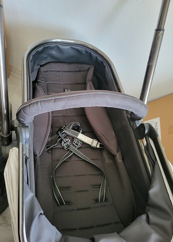 Kraft Minimalist siyahGri Bebek Arabası - Görsel 7