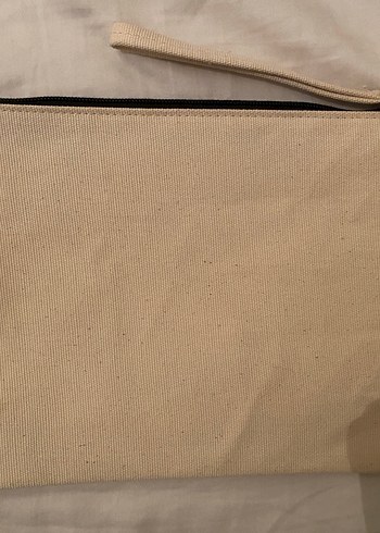 Bej Kadın Fermuarlı Çanta - Görsel 2