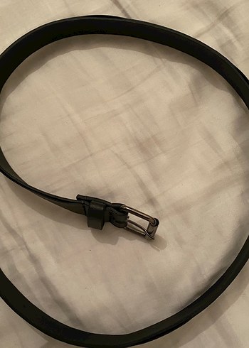 Siyah Deri Tokalı Kadın Kemer - Görsel 2