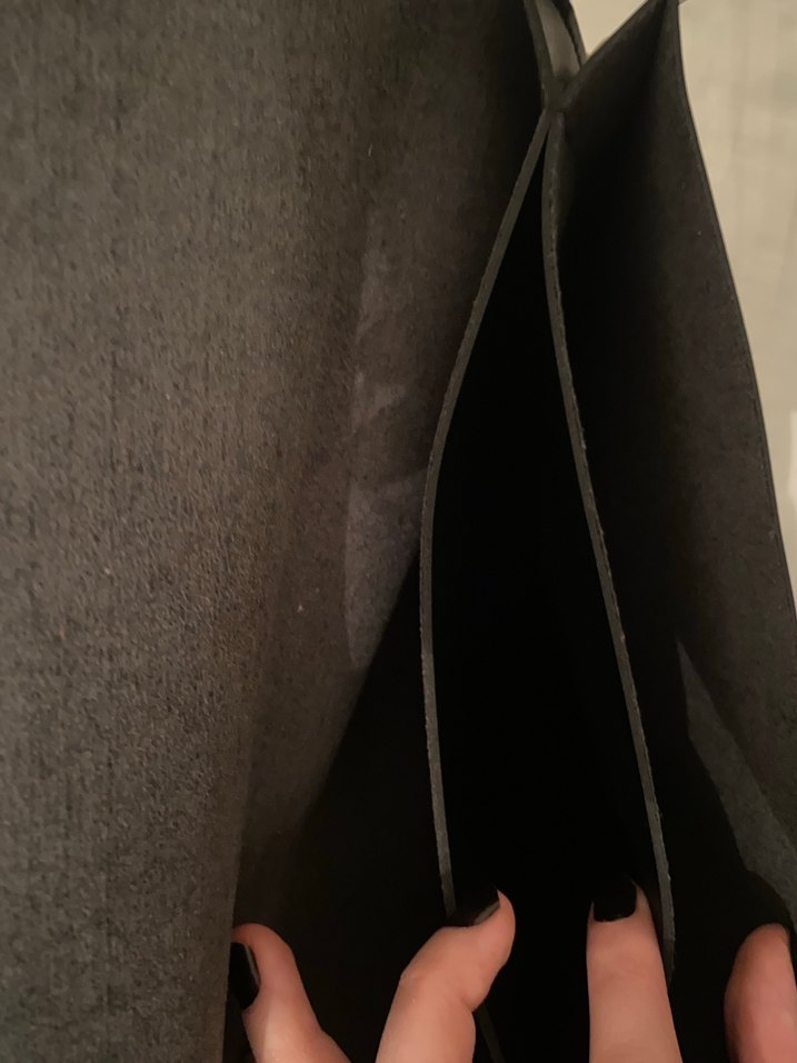 Siyah Deri Kadın Omuz Çantası - Görsel 4