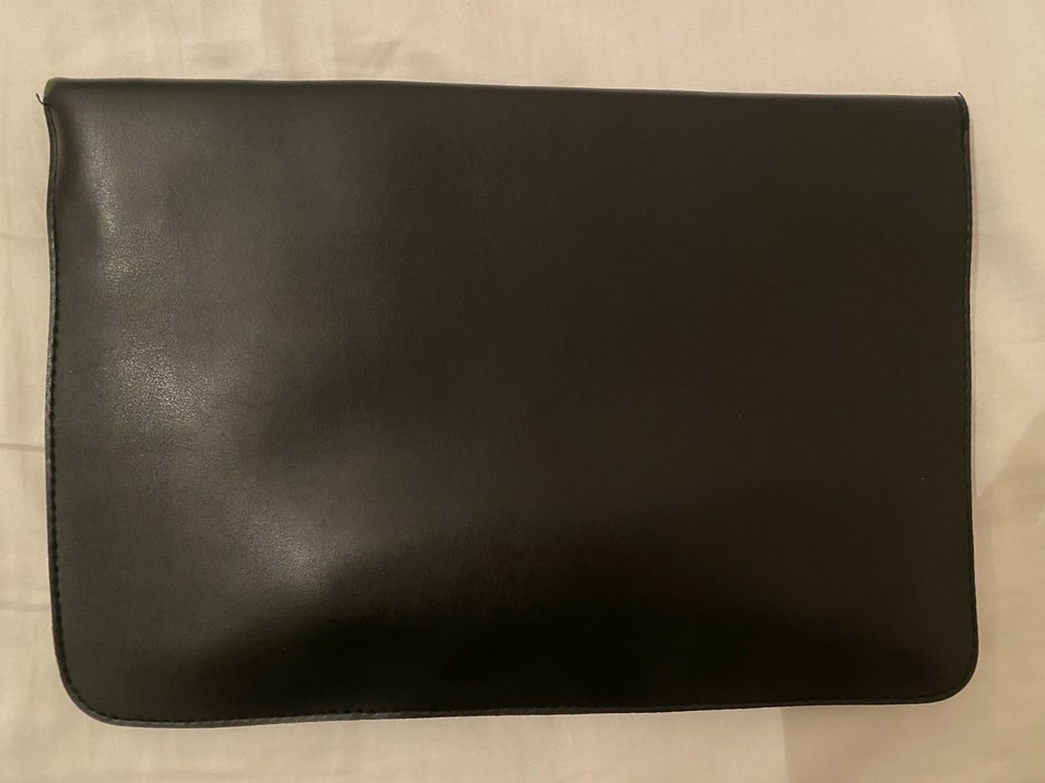 Siyah Deri Kadın Omuz Çantası - Görsel 3