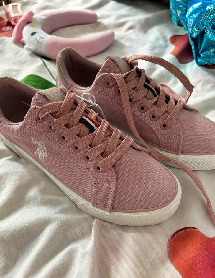 Us Polo Pembe Sneaker - Görsel 2