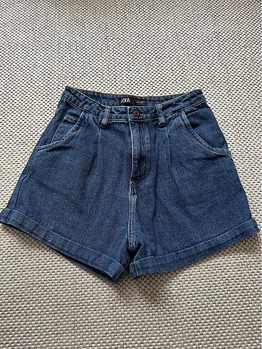 Zara kot şort mini