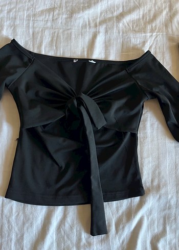 Siyah Crop - Görsel 4