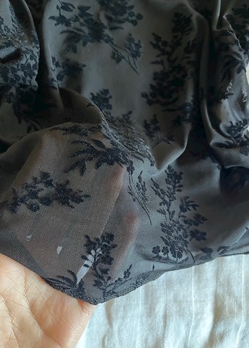 Siyah Gotik Bluz - Görsel 3