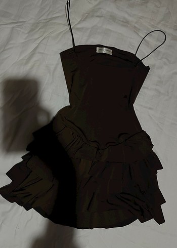 Mini Firfirli Elbise - Görsel 2