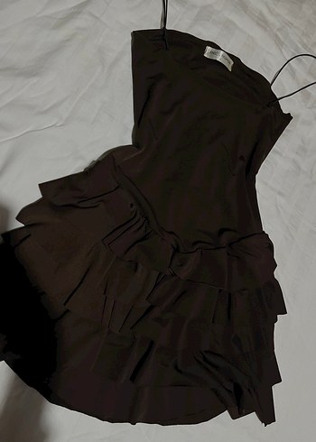 Mini Firfirli Elbise - Görsel 3