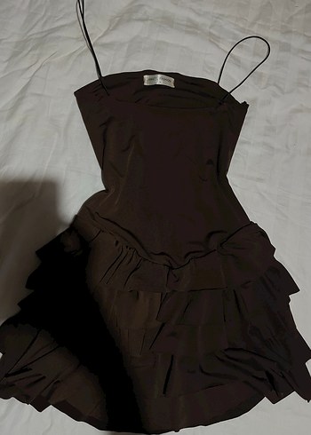 Mini Firfirli Elbise - Görsel 4