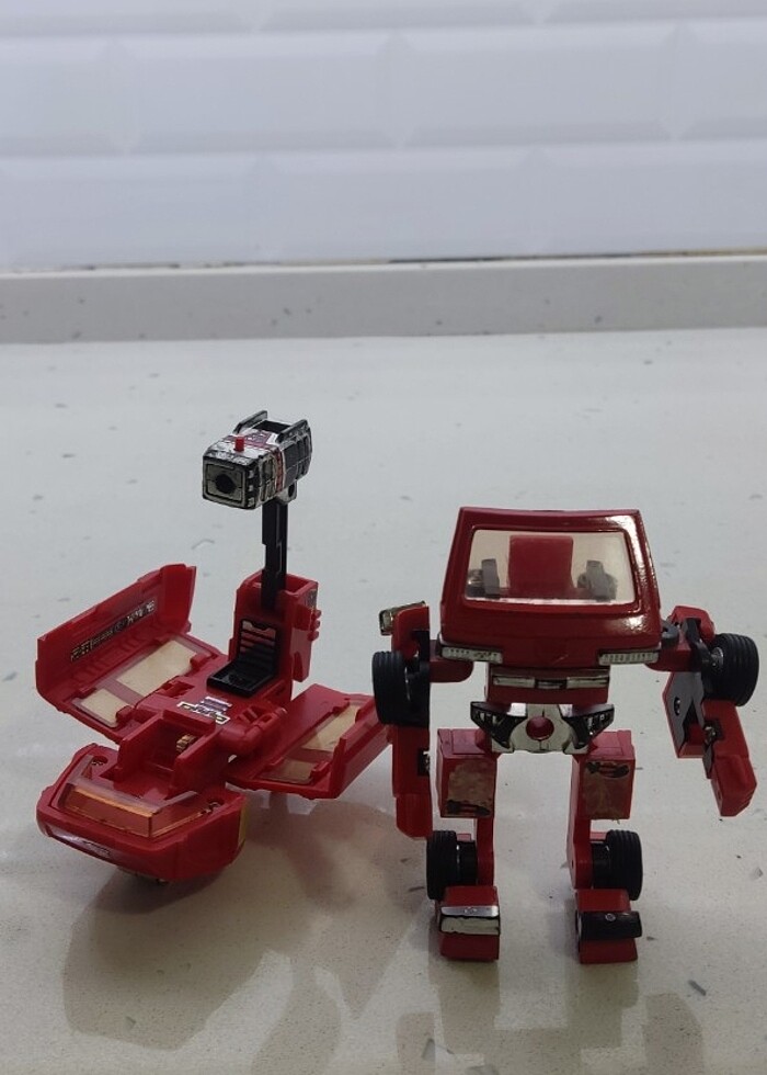 Transformers g1 ironhide 1984 - Görsel 3