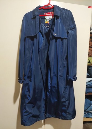 U.S Polo Assn. Polo Mavi Midi Yağmurluk