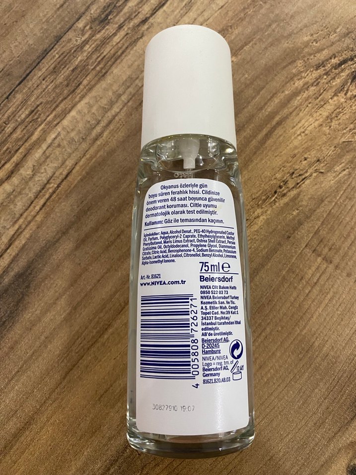 Nivea Fresh Natural Kadın Deodorant 48 Saat Koruma - Görsel 2