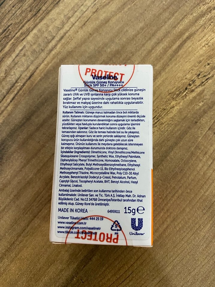 Vaseline SPF 50+ Güneş Koruyucu Stick - Görsel 2