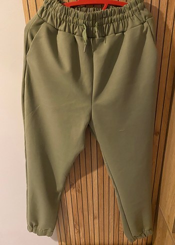 Kadın Haki Oversize Eşofman Takımı - Görsel 4