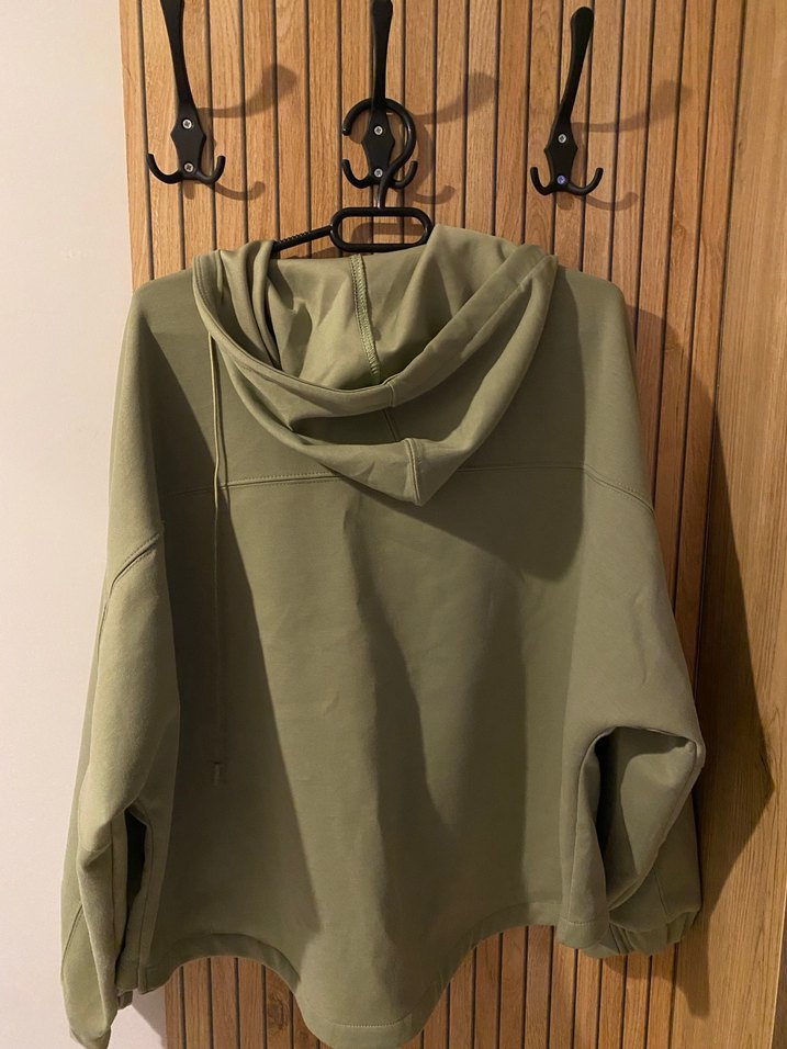 Kadın Haki Oversize Eşofman Takımı - Görsel 2