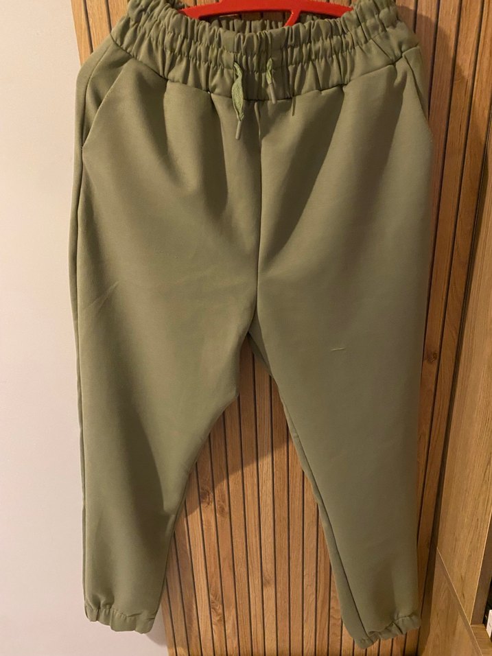 Kadın Haki Oversize Eşofman Takımı - Görsel 4