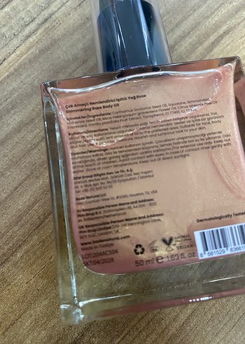 Bade natural nemlendirici ışıltılı yağ - Görsel 5