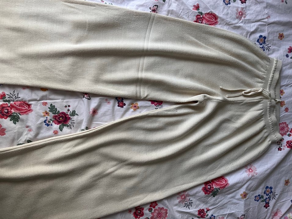 Düğmeli Beyaz Kadın Kolsuz Midi Yelek takım - Görsel 2