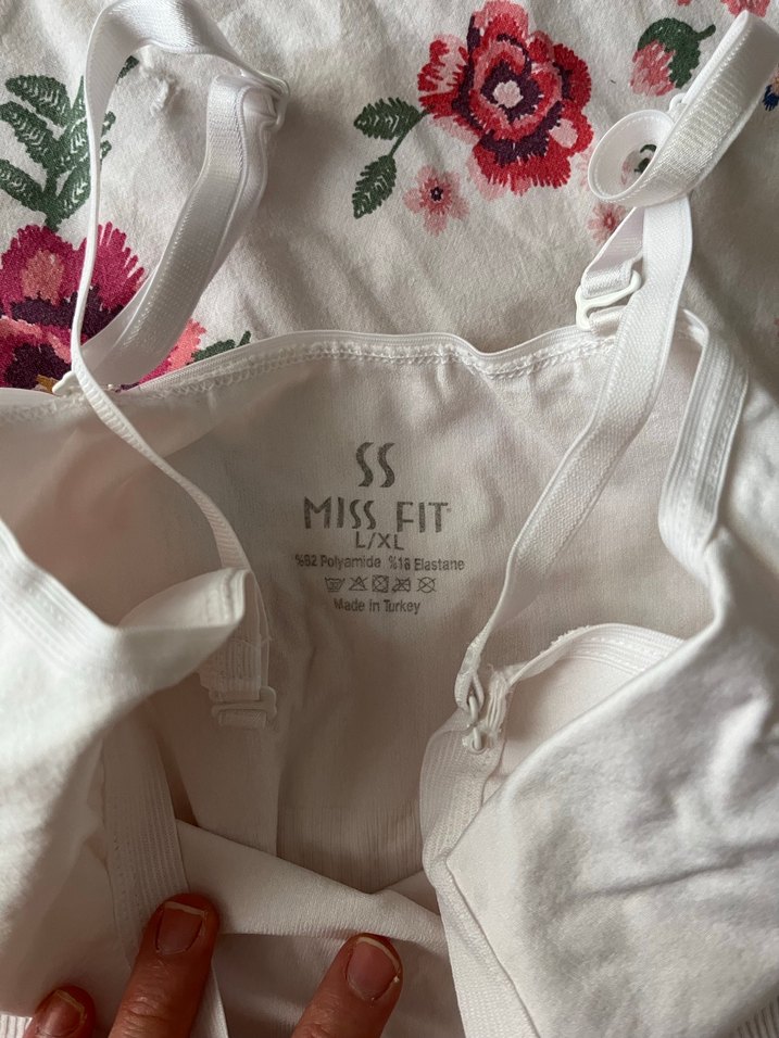 Beyaz Göğüs Destekli Korse - Görsel 3