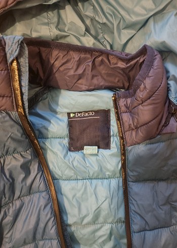 Gri Kapüşonlu Erkek Mont - Görsel 2