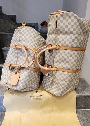Louis Vuitton Damier Azur Buyuk Seyahat Cantasi