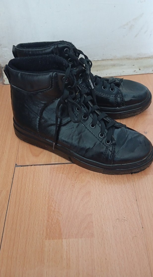 Siyah Gotik Erkek Bağcık - Görsel 4