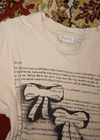 Baskılı, kısa kollu hamile bluzu - Görsel 4