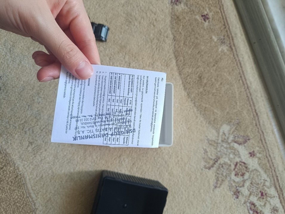 Siyah Erkek Polo Biker Tarzı Saat - Görsel 5