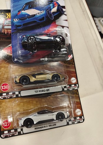 Koleksiyonluk Mini Oyuncak Arabalar Seti