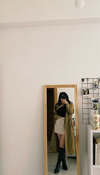 bej rengi kot etek