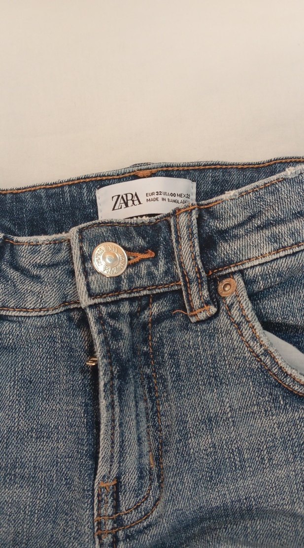 Mavi Kadın Mini Jean Şort - Görsel 3