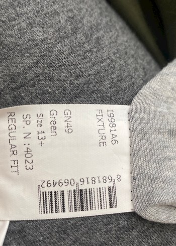 Defacto Düğmeli Kapüşonlu Haki Ceket