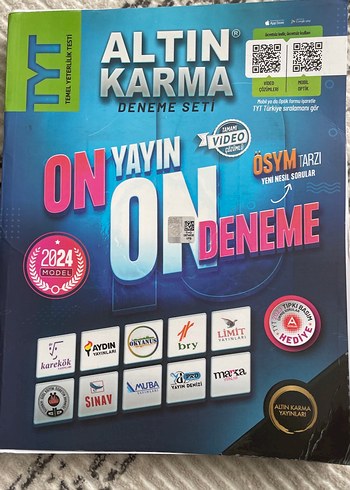 Altın Karma Deneme Seti 2024 Model
