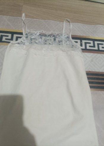 Miorre Beyaz Dantel Detaylı Bohem Bralet