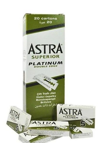 Astra Superior Platinum Çift Taraflı Jilet 20'li
