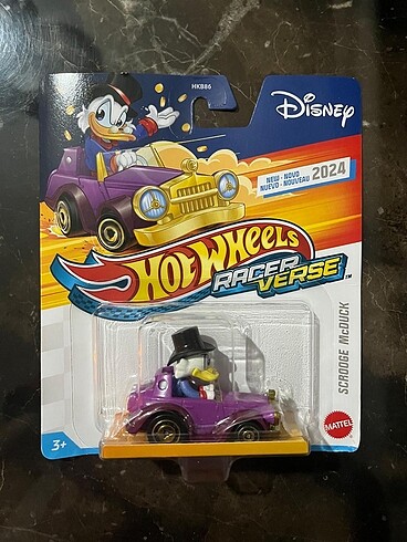 Hot Wheels Racer Verse Scrooge McDuck