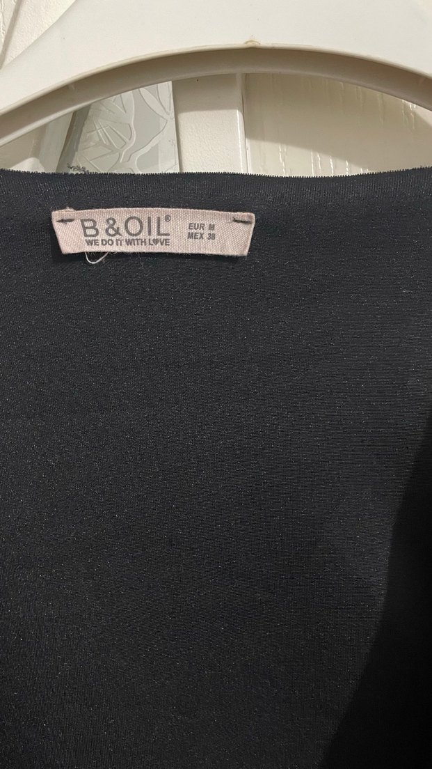 Siyah Midi Kadın Kaban, Dökümlü, Salaş Kesim - Görsel 2