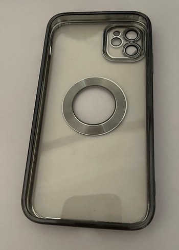 Şeffaf Siyah Telefon Kılıfı - Görsel 2