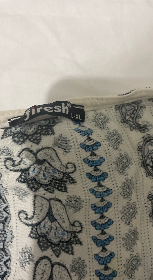 Bohem Desenli Uzun Kollu Hamile Bluzu - Görsel 2