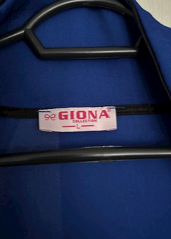 Düğmeli Lacivert Kadın Ofis Gömleği - Görsel 2