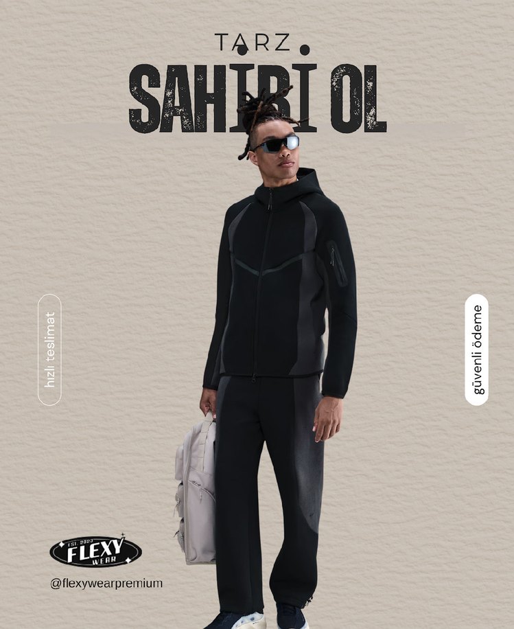 Nike 2026 Tech Fleece Premium Tracksuit - Görsel 2