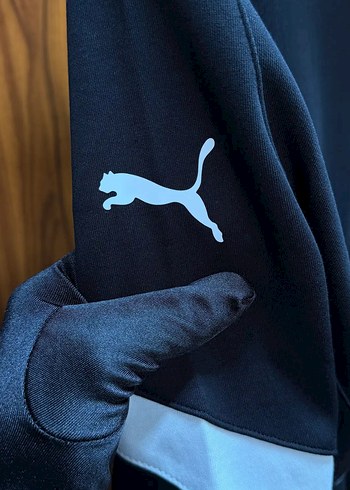 Puma X BMW Premium Black Tracksuit - Görsel 5