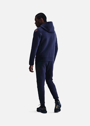 Barça X Nike Tech Fleece Navy Blue Premium Tracksuit - Görsel 2