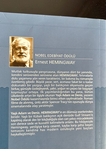 Yaşlı Adam ve Deniz - Ernest Hemingway