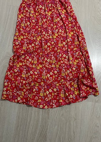 Bohem Tarz Renkli Uzun Etek - Görsel 3