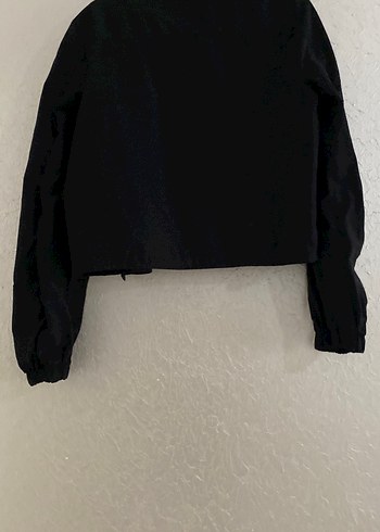 Düğmeli Siyah Midi Keten Kadın Ceket - Görsel 3