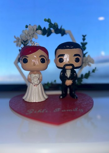 Gelin ve Damat Figürleri